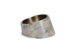 Beeztees DBL Kedi Mama Su Kabı, Paslanmaz Çelik, Bej Mermer Görünümlü, 14,5x3,3x7,6cm, 160ml