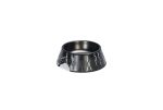 Beeztees DBL Köpek Mama Su Kabı, Mat Siyah Paslanmaz Çelik, Siyah Mermer Görünümlü, 14cm, 160ml - Görsel 3