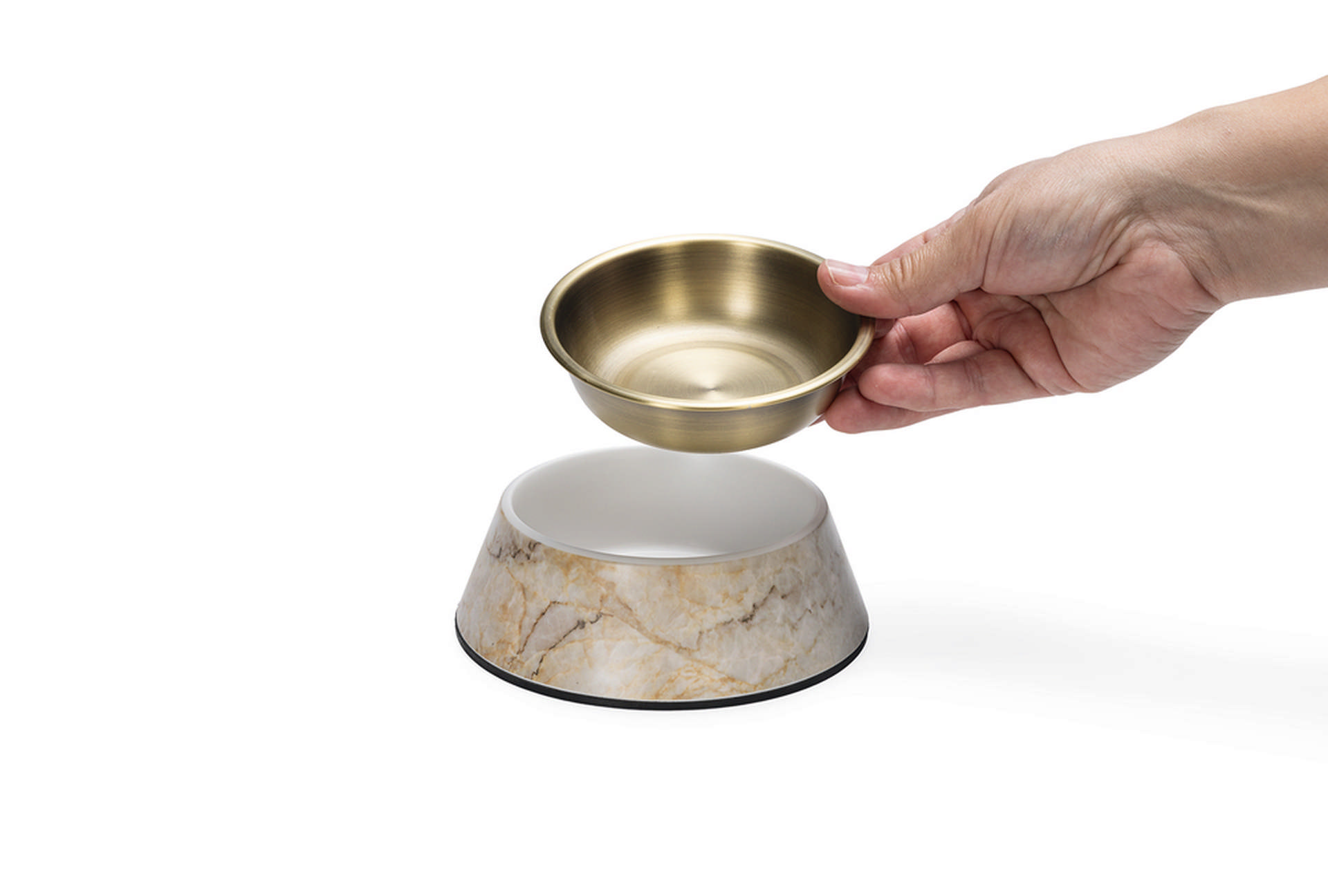 1143078_beeztees-dbl-kopek-mama-su-kabi-mat-altin-rengi-paslanmaz-celik-bej-mermer-gorunumlu-14cm-160ml-elik-mama-ve-su-kab-beeztees-21065-53-B.jpg Beeztees DBL Köpek Mama Su Kabı, Mat Altın Rengi Paslanmaz Çelik, Bej Mermer Görünümlü, 14cm, 160ml - Görsel 4