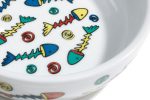 Beeztees Kedi Mama Su Kabı, Porselen, Beyaz, 13,5cm, 330ml - Görsel 2