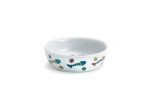 Beeztees Kedi Mama Su Kabı, Porselen, Beyaz, 13,5cm, 330ml