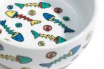 Beeztees Kedi Mama Su Kabı, Porselen, Beyaz, 11cm, 325ml - Görsel 2