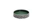 Beeztees Kedi Mama Su Kabı, Seramik, Yeşil / Beyaz, 16,5cm, 300ml