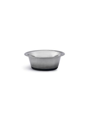 Beeztees Köpek Mama Su Kabı, Kaymaz Tabanlı, Paslanmaz Çelik, 11cm, 180ml