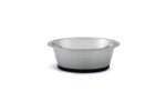 Beeztees Köpek Mama Su Kabı, Kaymaz Tabanlı, Paslanmaz Çelik, 20cm, 1,8L