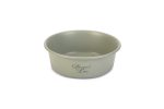 Beeztees DBL Köpek Mama Su Kabı, Mat Gri Paslanmaz Çelik, 16cm, 940ml