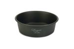 Beeztees DBL Köpek Mama Su Kabı, Mat Siyah Paslanmaz Çelik, 20cm, 1,9L