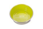 Beeztees Köpek Mama Su Kabı, Paslanmaz Çelik, İçi Sarı, 16cm, 940ml - Görsel 2