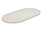 Beeztees DBL Mama Su Kabı Servisi, Silikon, Kaymaz, Bej, 55x30x1,7cm