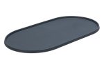 Beeztees DBL Mama Su Kabı Servisi, Silikon, Kaymaz, Antrasit, 55x30x1,7cm