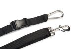 Beeztees Köpek Yürüyüş ve Koşu Şok Emicili Gezdirme Kayışı ve Bel Kemeri, Siyah, 100-130cm, 25mm - Görsel 5