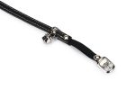 Beeztees Kedi Boyun Tasması, Deri, Zilli, Siyah, 24-29cm - Görsel 2