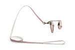 Beeztees DBL Kedi Göğüs Tasması ve Gezdirme Kayışı, 130cm, Pudra Pembe, 27-45cm