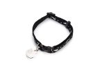 Beeztees Kedi Boyun Tasması, Zilli, Siyah, 20-30cm