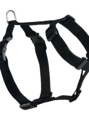 Beeztees Köpek Araç İçi Göğüs Tasması, Siyah, 30-45cm Göğüs Çapı, 15mm