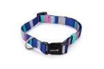 Beeztees Köpek Boyun Tasması, Renkli Kalın Çizgiler, 48-70cm, 25mm