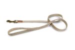 Beeztees DBL Köpek Gezdirme Kayışı, Velura, Gri, 120cm, 20mm