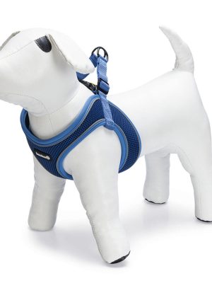 Beeztees Köpek Göğüs Tasması, Neopren, Mavi, S, 38-44cm
