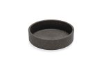 Beeztees DBL Kedi Mama Su Kabı, Bambu, Antrasit 12cm, 250ml