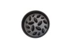 Beeztees DBL Köpek Yavaş Besleme Mama Kabı, Bambu, Antrasit, 17cm, 800ml
