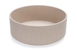 Beeztees DBL Köpek Mama Su Kabı, Bambu, Bej, 21cm, 1430ml
