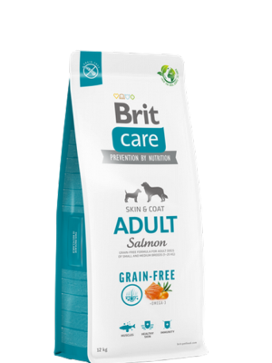 Brit Care 12 kg Deri Ve Tüy Hassasiyeti Olan, Yetişkin Köpekler İçin, Tahılsız, Somonlu Kuru Mama