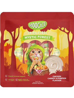 Moochie Sıvı Kedi Ödülü Tavuk-Havuç-Balkabağı 25x15Gr