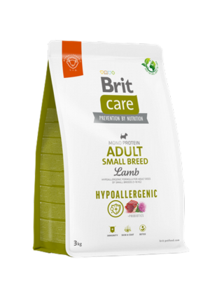Brit Care 3 kg X 4 ADET Küçük Irk - Yetişkin Köpekler İçin, Tek Proteinli, Hipoalerjenik, Kuzu Etli Kuru Mama