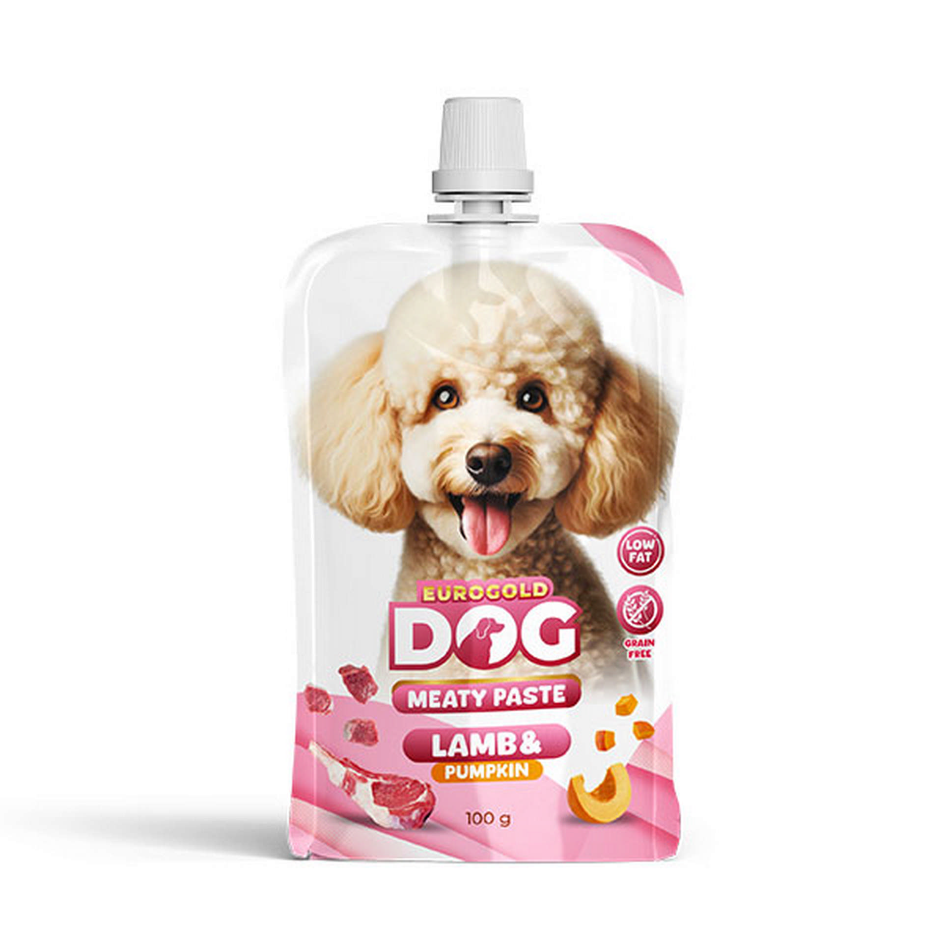 1184948_444-SP-D001.jpg EuroGold Dog Et Ezmesi Kuzu-Balkabağı 100 Gr - Görsel 1
