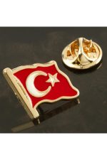 Ay Yıldız Yaka Rozet-Sarı - Görsel 3