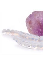 8 mm Opal Taşı Ay Taşı-Açık Mavi - Görsel 2