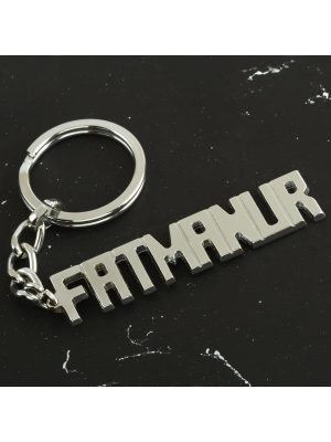 Fatmanur İsimli Anahtarlık-