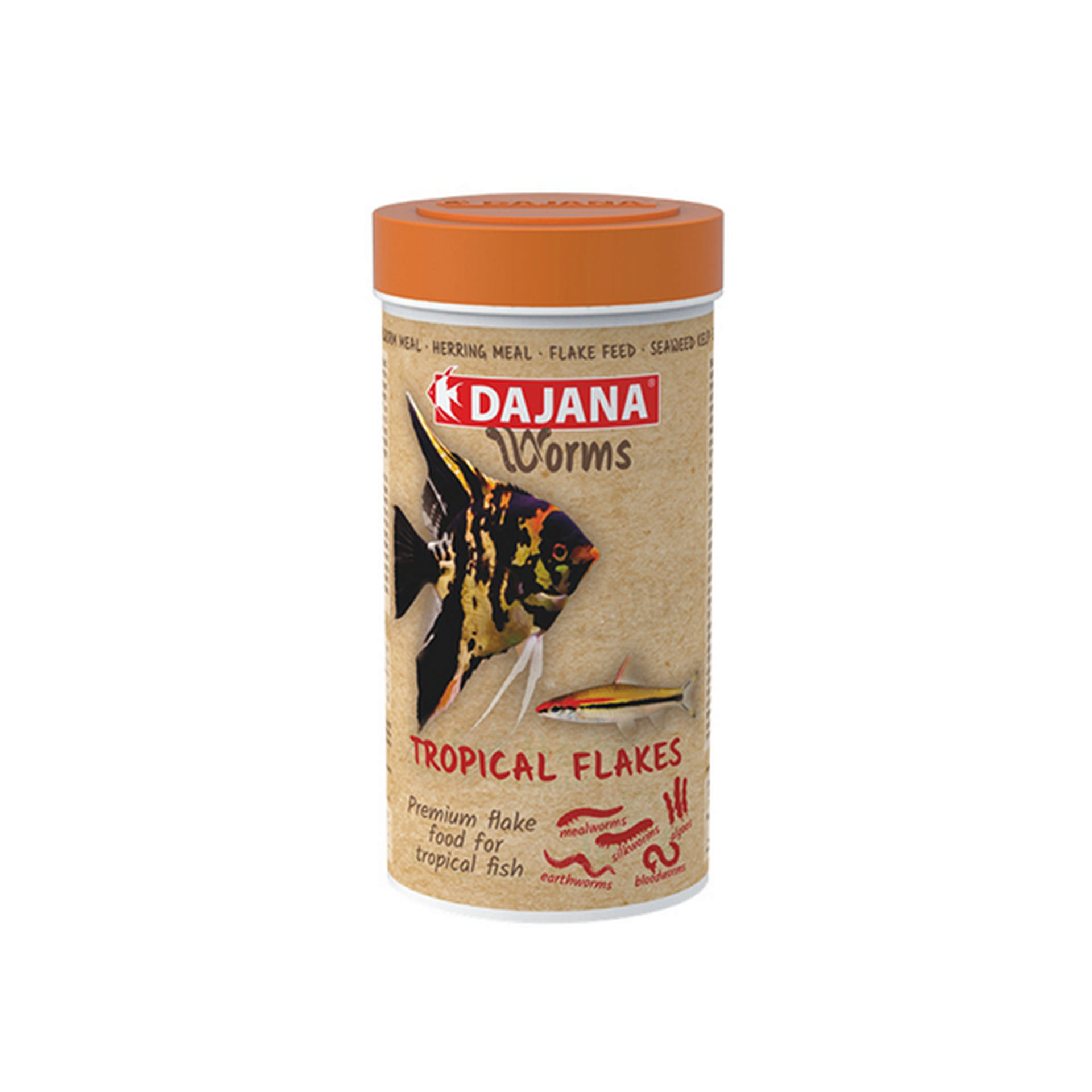 1209858_410-DP036B0.jpg Dajana Worms Tropical Flakes 250 Ml 45 Gr - Görsel 1