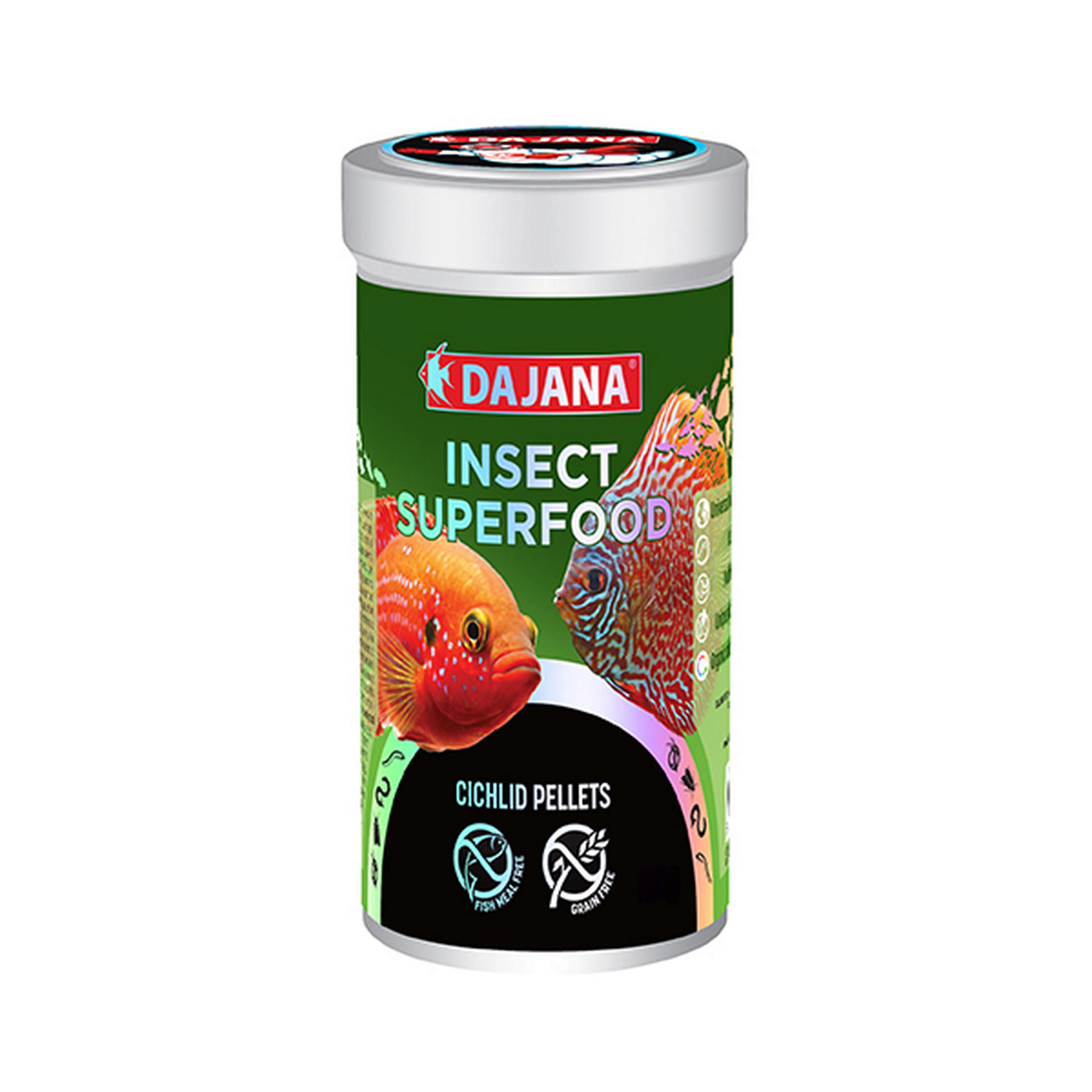 1209870_410-DP193B1.jpg Dajana Isf Cichlid Pellets 250 Ml - Görsel 1
