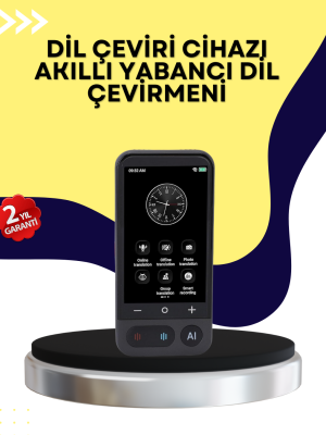 Fotoğraf Tanıma ve Konuşma Çevirili Akıllı Tercüman
