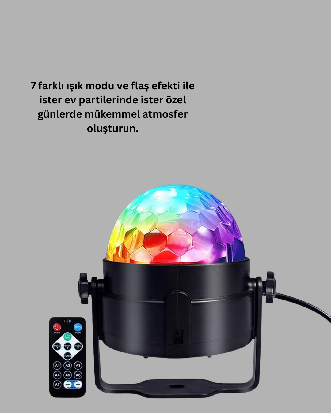 1210254_8-156.png LED Disko Topu Sahne Parti Aydınlatma - Görsel 3