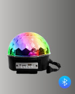 Uzaktan Kumandalı RGB LED Disko Topu Bluetooth Hoparlörlü - Görsel 3