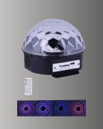 Uzaktan Kumandalı RGB LED Disko Topu Bluetooth Hoparlörlü - Görsel 4