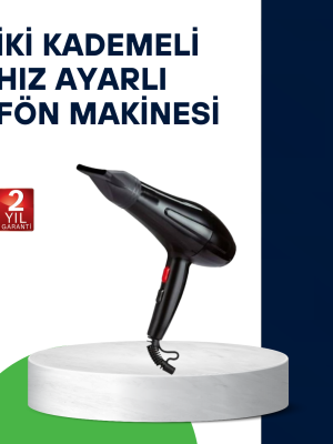 2200W Saç Kurutma Makinesi Soğuk ve Sıcak Üfleme Fonksiyonlu