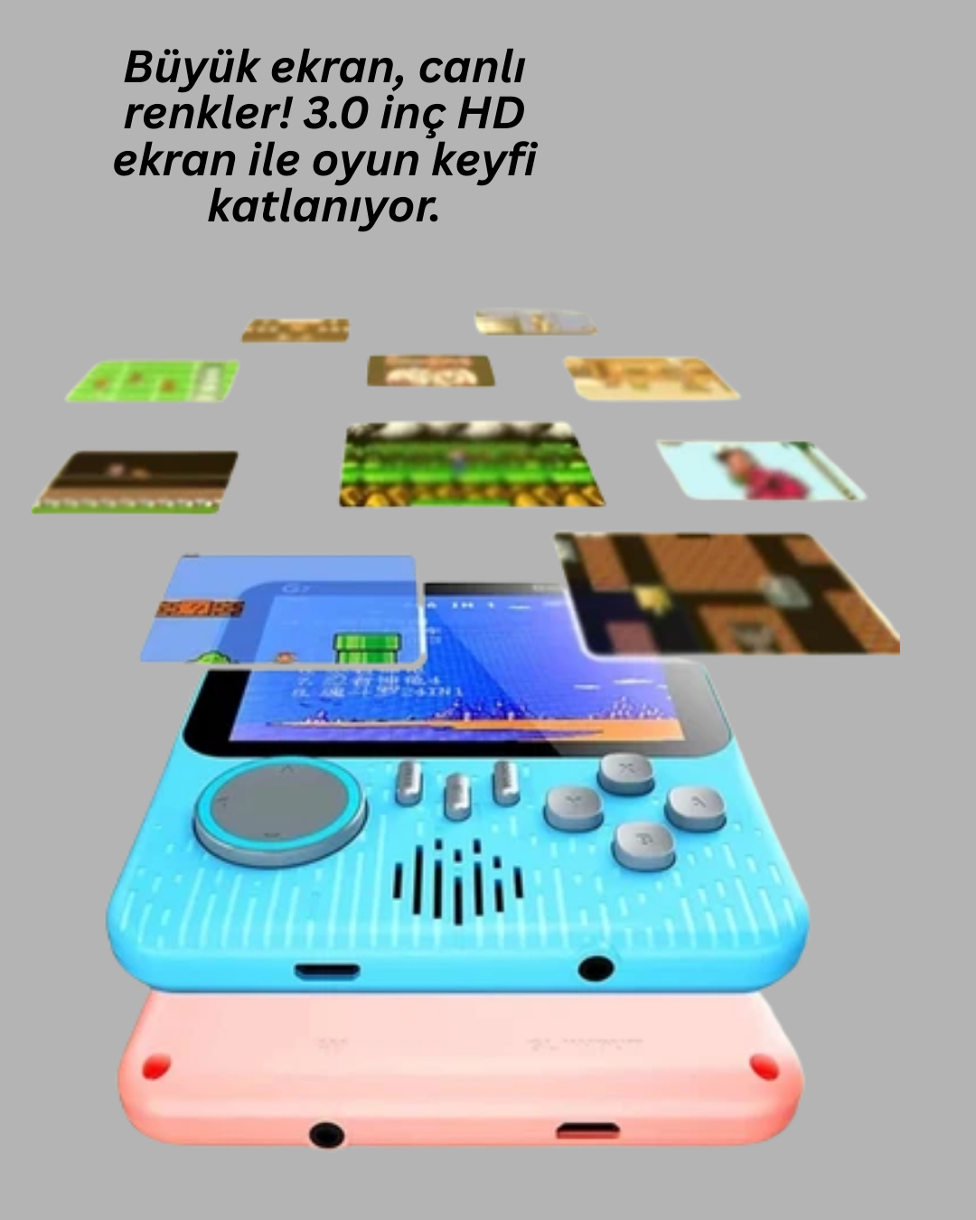 1210853_8-57.png 666 Oyunlu Retro Game Console – TV ve Çift Gamepad Desteği - Görsel 3