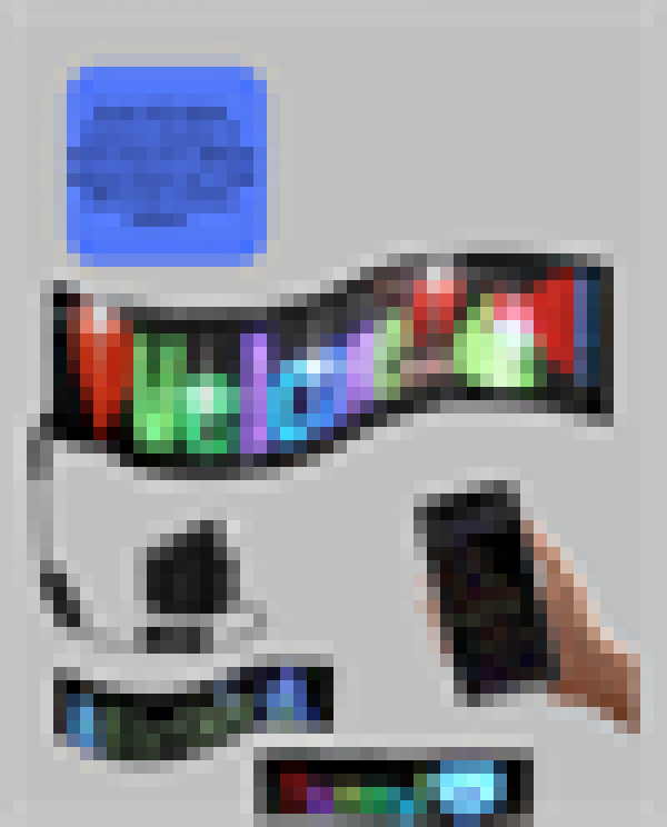 1211896_usb-baglantili-esnek-programlanabilir-6a306.png Yüksek Parlaklık Ayarlı RGB LED Ekran Kayan Yazı ve Grafik Destekli Esnek Panel - Görsel 5