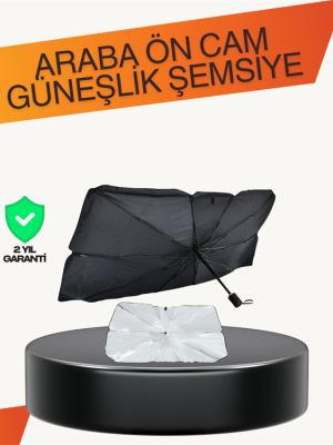 Kalın Kumaşlı Ön Cam Güneşliği – Solmaz, Deforme Olmaz, Uzun Ömürlü