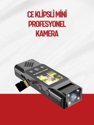 Hareket Algılayıcılı Taşınabilir Mini Kamera – 3MP Fotoğraf, Düşük Güç Tüketimi