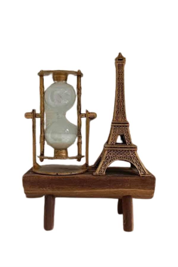 Compressed by jpeg-recompress Paris Eyfel Kulesi Hediyelik Eyfel Retro Kum Saati Dekoratif Eşya - Görsel 1