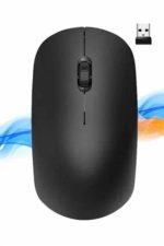Kablosuz Bağlantı Yüksek Hassasiyetli Kablosuz Wireless Siyah Mouse - Görsel 5
