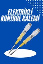 Çift Uçlu Kontrol Kalemi Elektrik Test Kalemi Şeffaf - Görsel 2