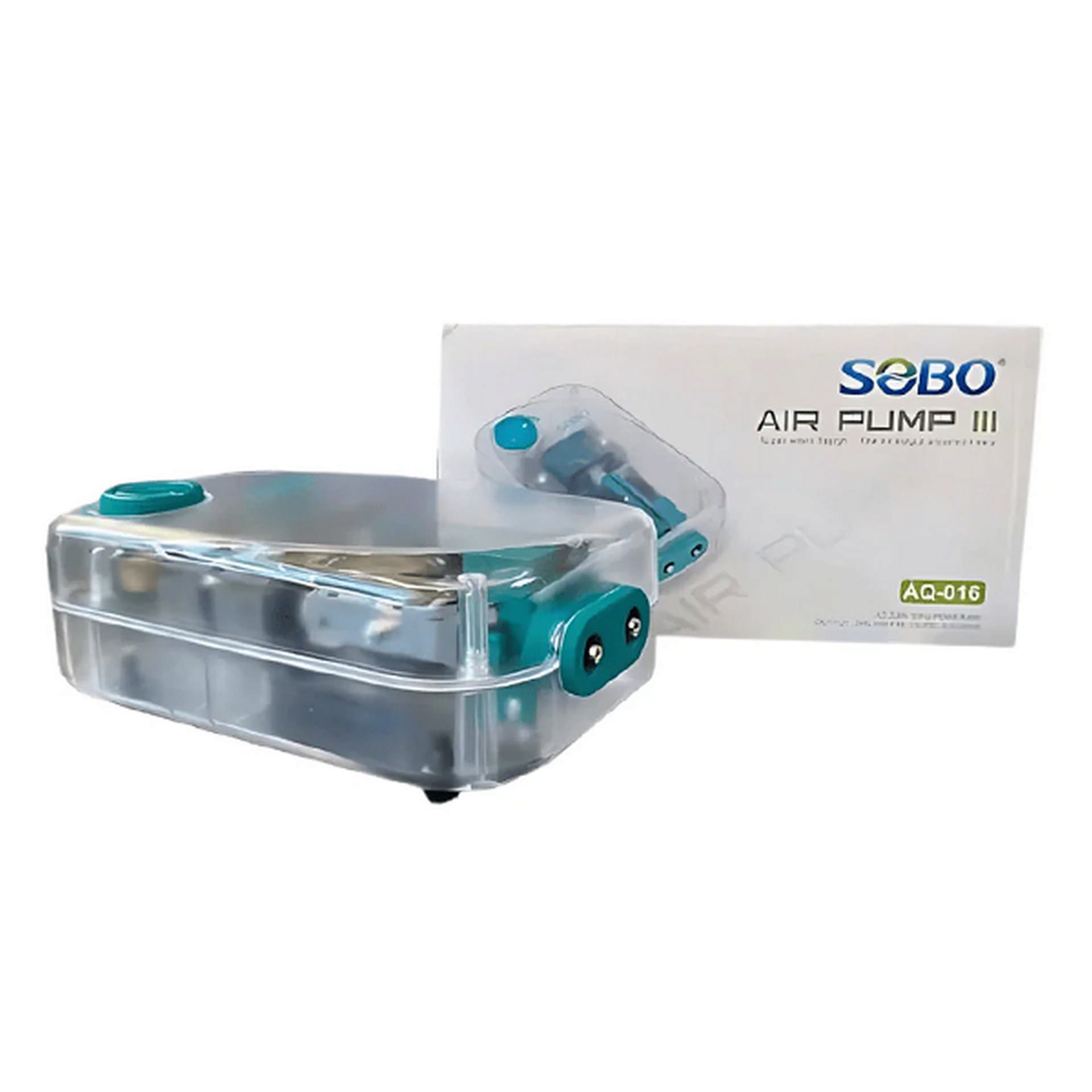 1227147_745-AQ-016.jpg Sobo Hava Motoru Şeffaf Kasa 8W 2 x 6 LtMin - Görsel 1