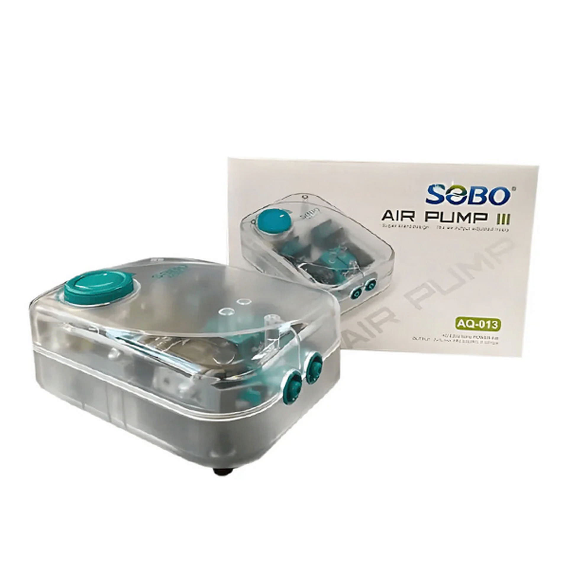 1227160_745-AQ-013.jpg Sobo Hava Motoru Şeffaf Kasa 6W 2 x 4 LtMin - Görsel 1