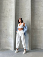 Şalvar Pantolon Beyaz (Beden: M) - Görsel 3