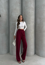 Kancalı Pantolon Bordo (Beden: M) - Görsel 6